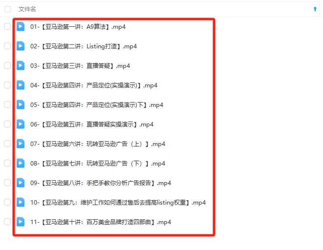 图片[1]-同款2024年优联荟亚马逊高阶（9期）首次全网独家解码【Ac-0031】-51搞钱网